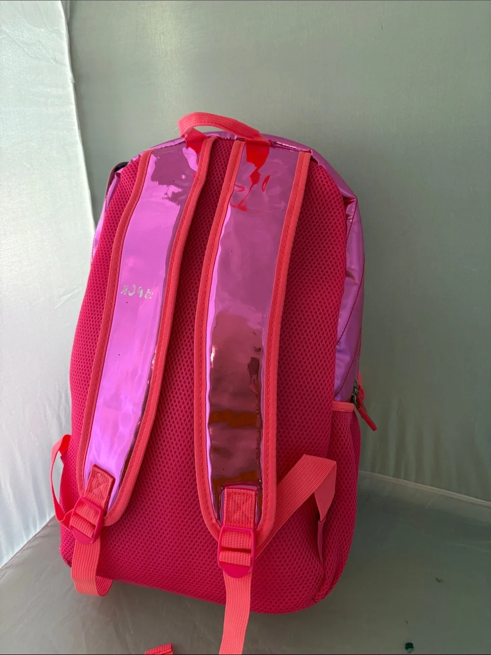New Beautiful Girls Pink Glitter 'LOVE' Backpack and Lunch Bag Set